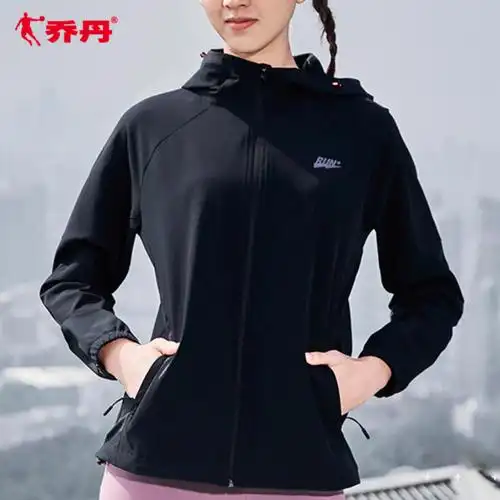 乔丹外套女装运动服2020春季新款健身跑步上衣长袖官网旗舰夹克女