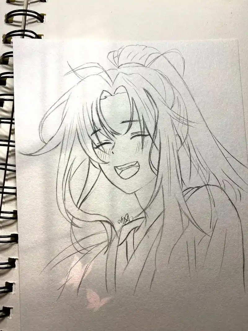 魏无羡 #魔道祖师 #简笔画 临摹一下 - 抖音