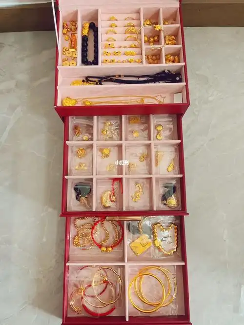 晒一晒我巨款买的首饰箱