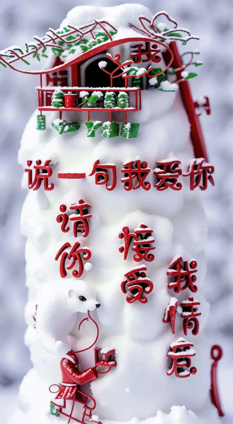 说一句我爱你,请你接受我情意,我的世界只有你,我的心动只为你 - 抖音