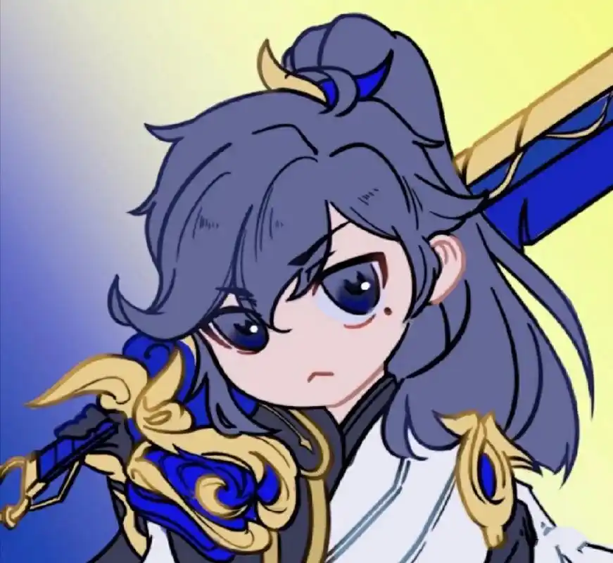 李信头像(礼貌拿图)