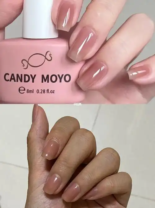 黄皮美甲无滤镜实拍参考