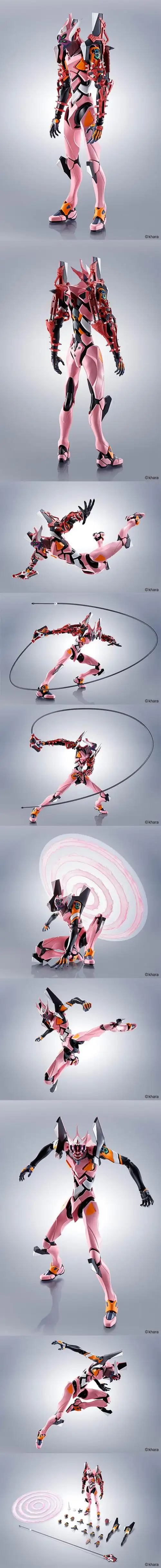 由真希波·真理·伊拉丝多莉亚斯驾驶的 evangelion eva改8号机γ.