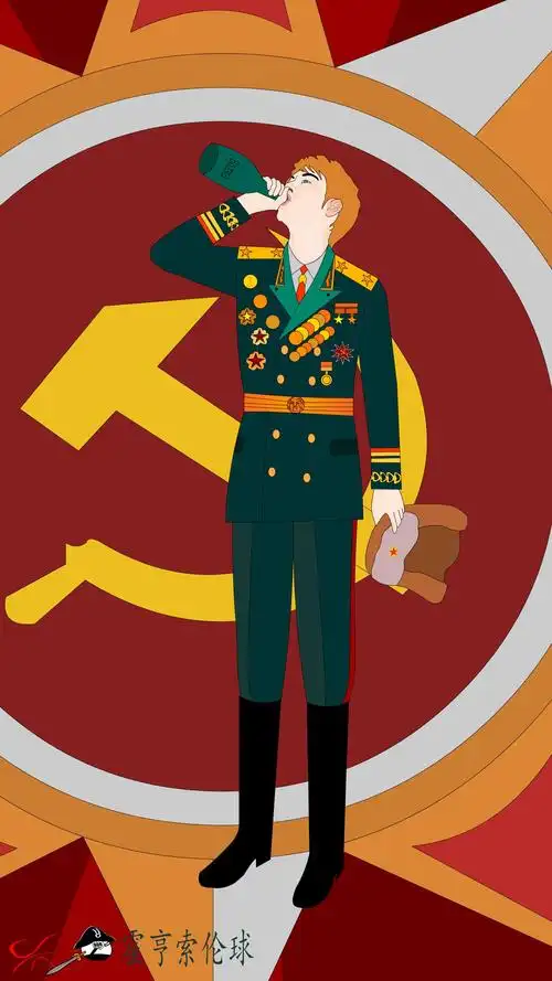 新画的波圈up的拟人