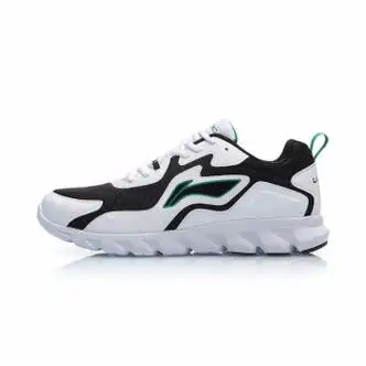 李宁lining情侣款男鞋运动鞋跑步鞋减震男子跑鞋旅游鞋标准白标准黑