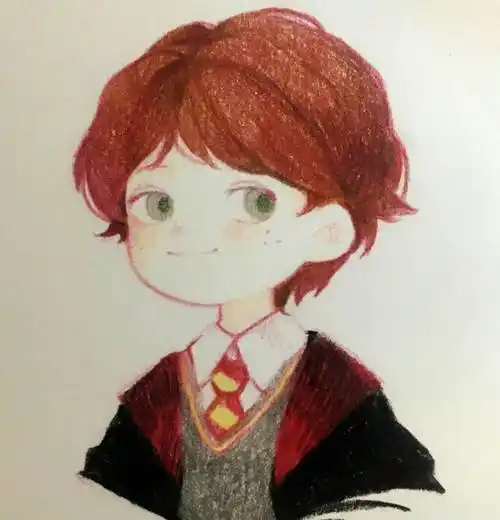 harrypotter素描铅笔手绘原创利波特这是一组哈利波特简笔画的内容