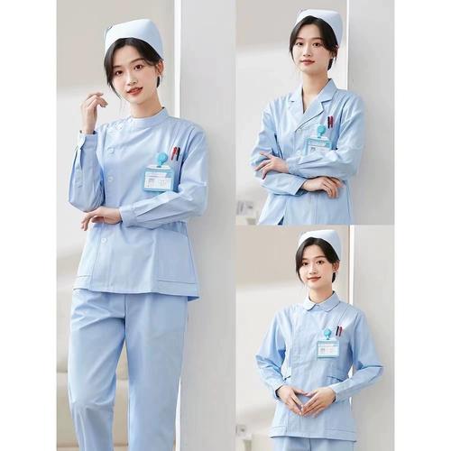 分体套装医护工护理牙科口腔南丁格尔护士服长袖夏季短款女款短袖