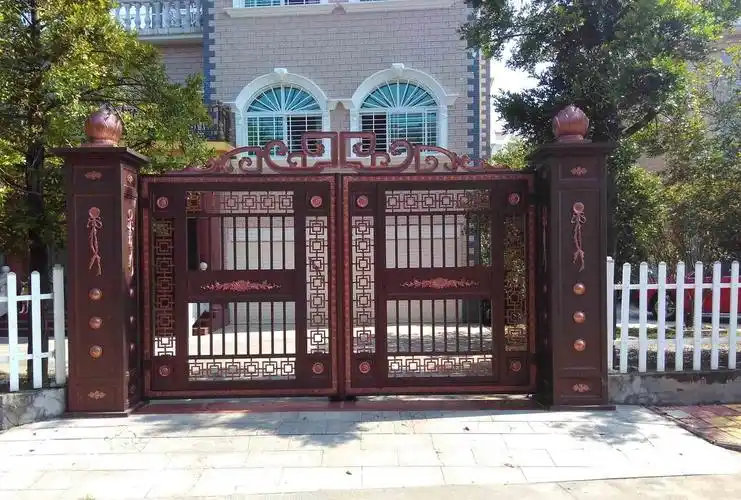 农村自建房也能很美10款中式大门设计案例真气派