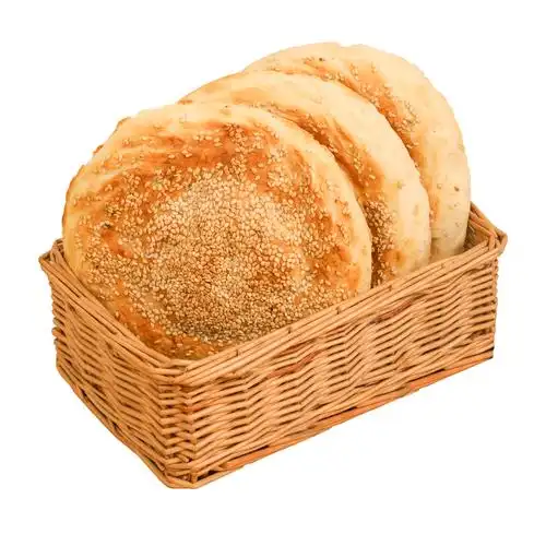 烧饼吊炉山东菏泽土特产手工制作五香包点