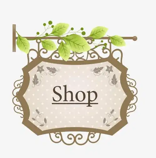 关键词 : 店铺,店招,矢量素材,招牌图案图形