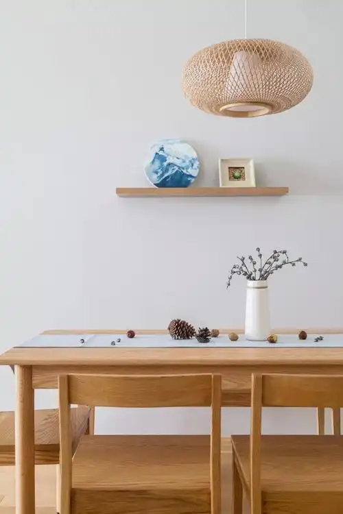 90平米日式简约风格装修效果图赏析自然原木色的淡雅空间