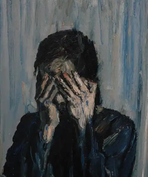 【转载】画家:罗清作品『废墟』