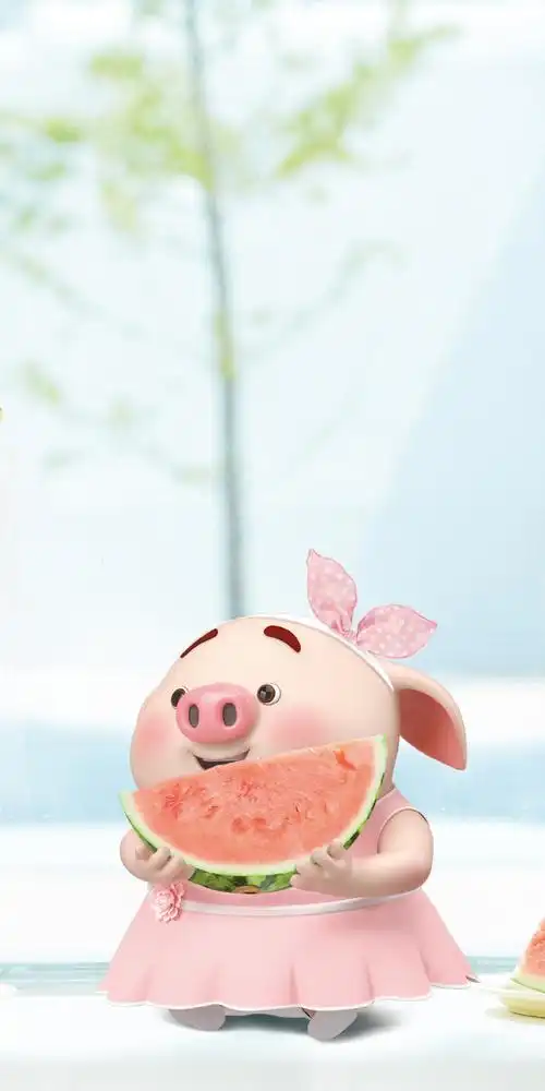 壁纸##猪小屁五周年##今年夏天能有多热