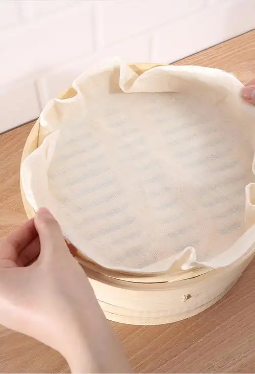 fasola蒸包子蒸笼垫馒头蒸馍蒸笼纸蒸布垫屉布纯棉家用不粘蒸笼布