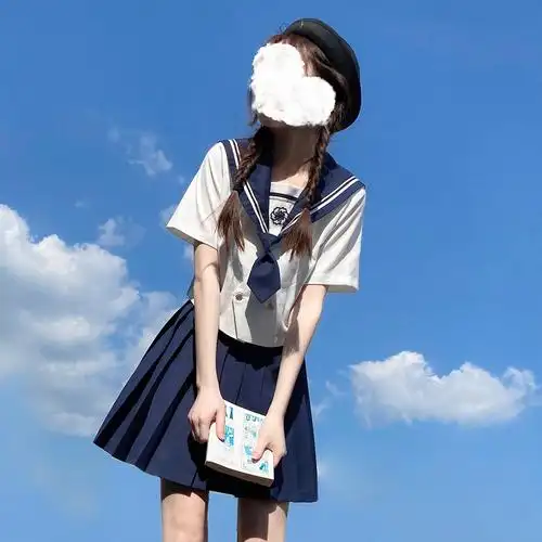巧街【春和颂】原创jk制服正版春夏日系学生jk水手服长袖中间服