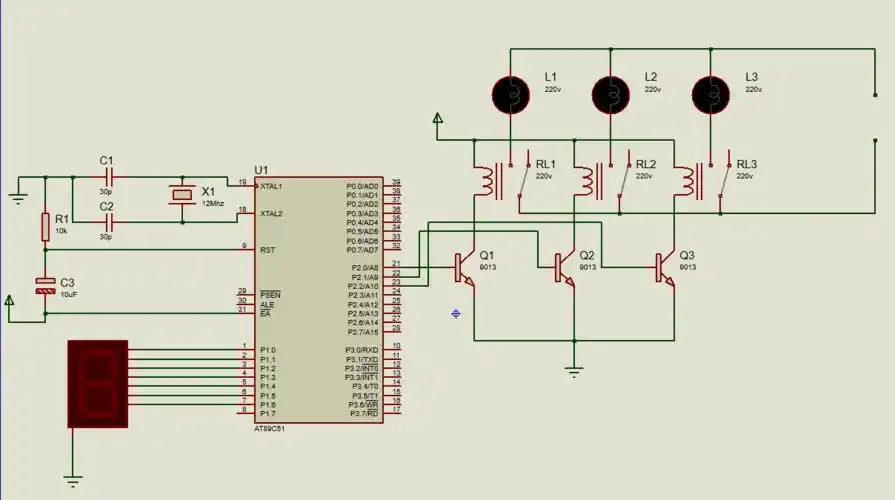 求问这个proteus仿真图里面的元件名称