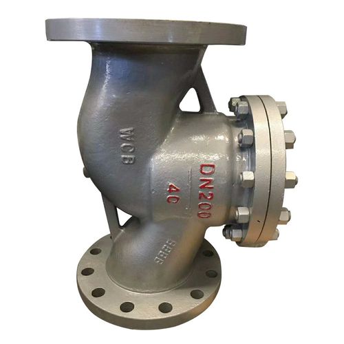 铸钢法兰降式止回阀 h41h-40c碳钢法兰卧式单向逆止阀门 单向阀止逆阀
