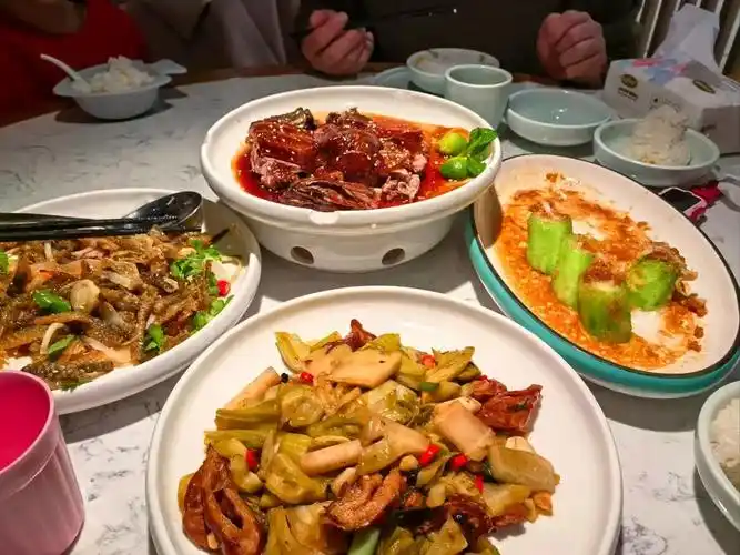 刚踏入大榕树下顺德菜餐厅,一种浓郁的岭南风情便扑面而来