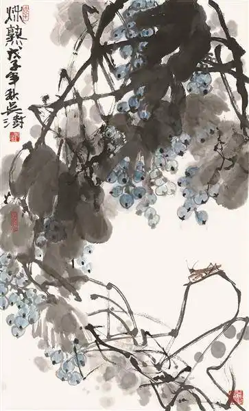 纵横奔放 水墨淋漓 ——吴澍的大写意花鸟画