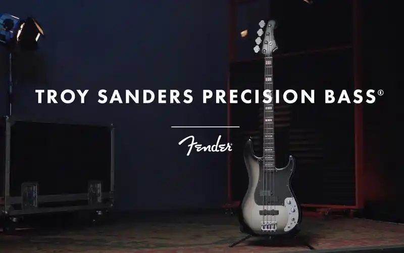 fender × troy sanders| 陪伴重金属乐队 mastodon 的贝斯手征战四方
