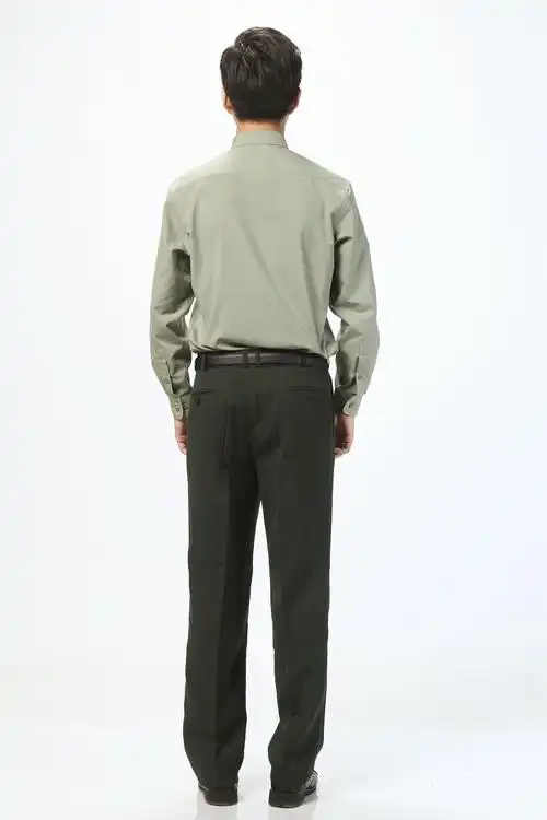 陆军长袖夏常服套装军绿色男女衬衣退役路军春夏季长袖衬衫陆军常