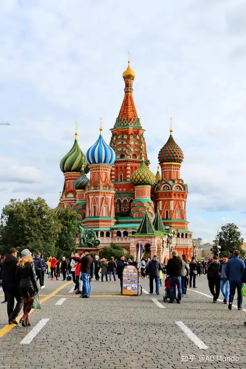 东正教堂巡礼-莫斯科红场圣瓦西里大教堂-外观