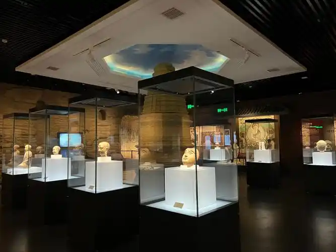 西夏博物馆内部免费的讲解十分精彩可以帮助大家了解神秘西夏王朝的