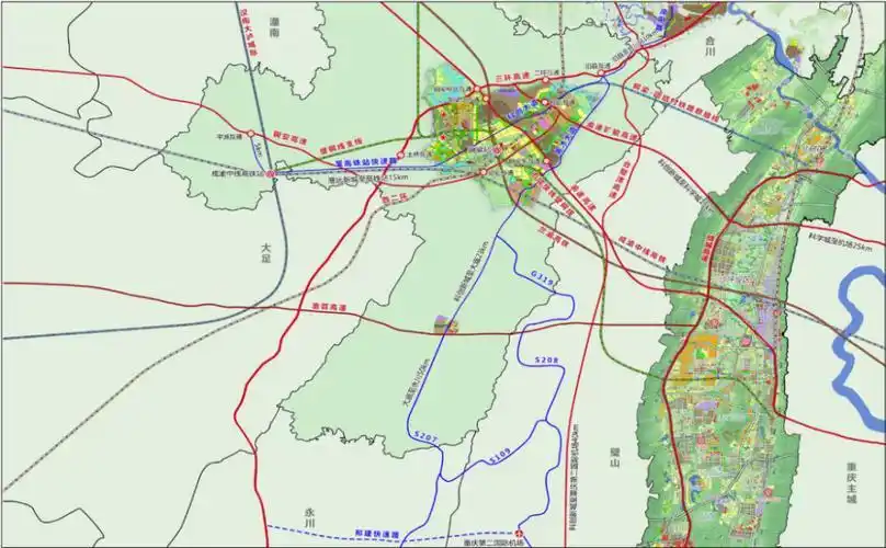铜梁区2022二是新规划