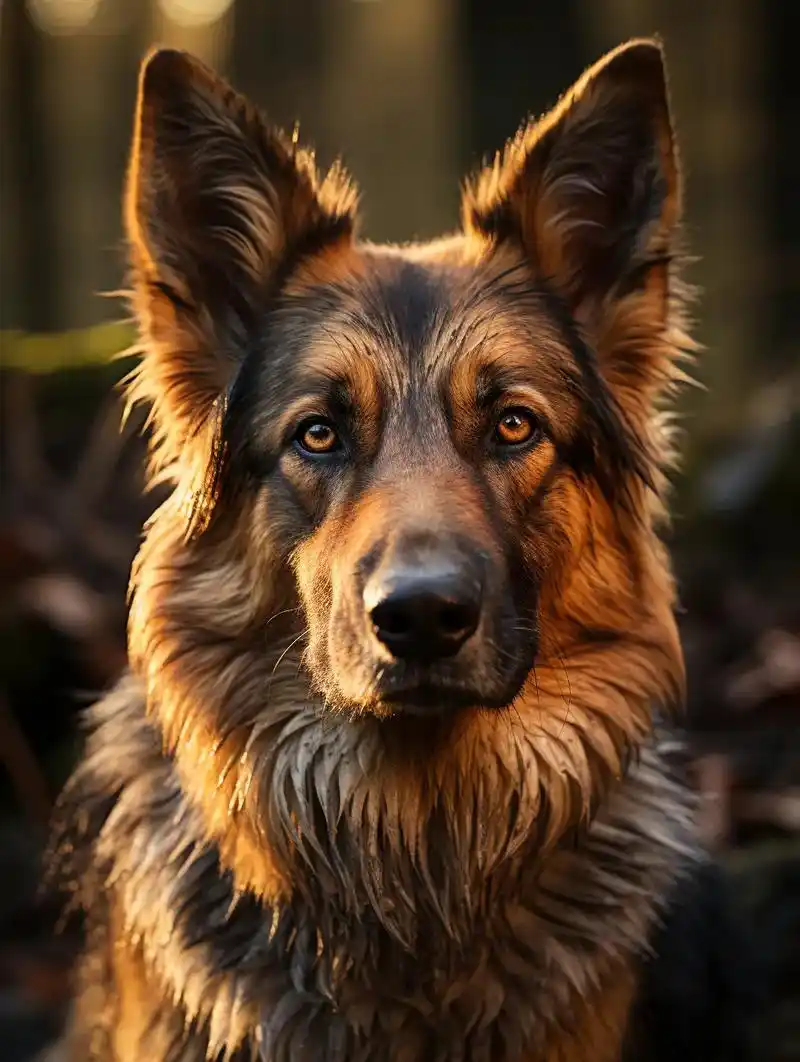 德牧 优雅与力量的完美结合.在德国牧羊犬的世界中,优雅与力量 - 抖音