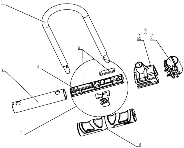 一种u型锁结构的制作方法