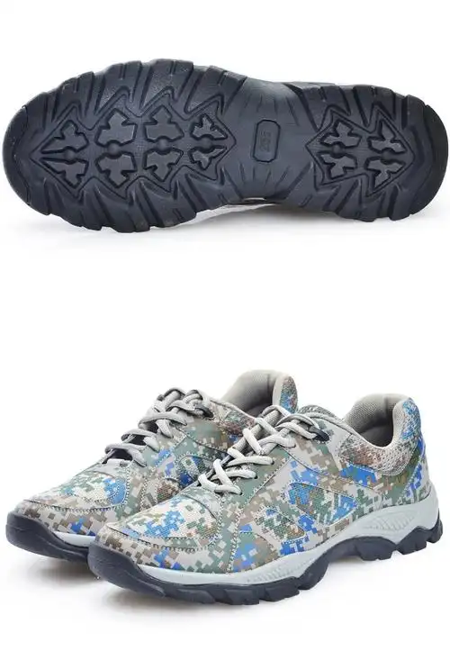 金猴正品07a新式作训鞋迷彩鞋军鞋军训鞋跑步鞋