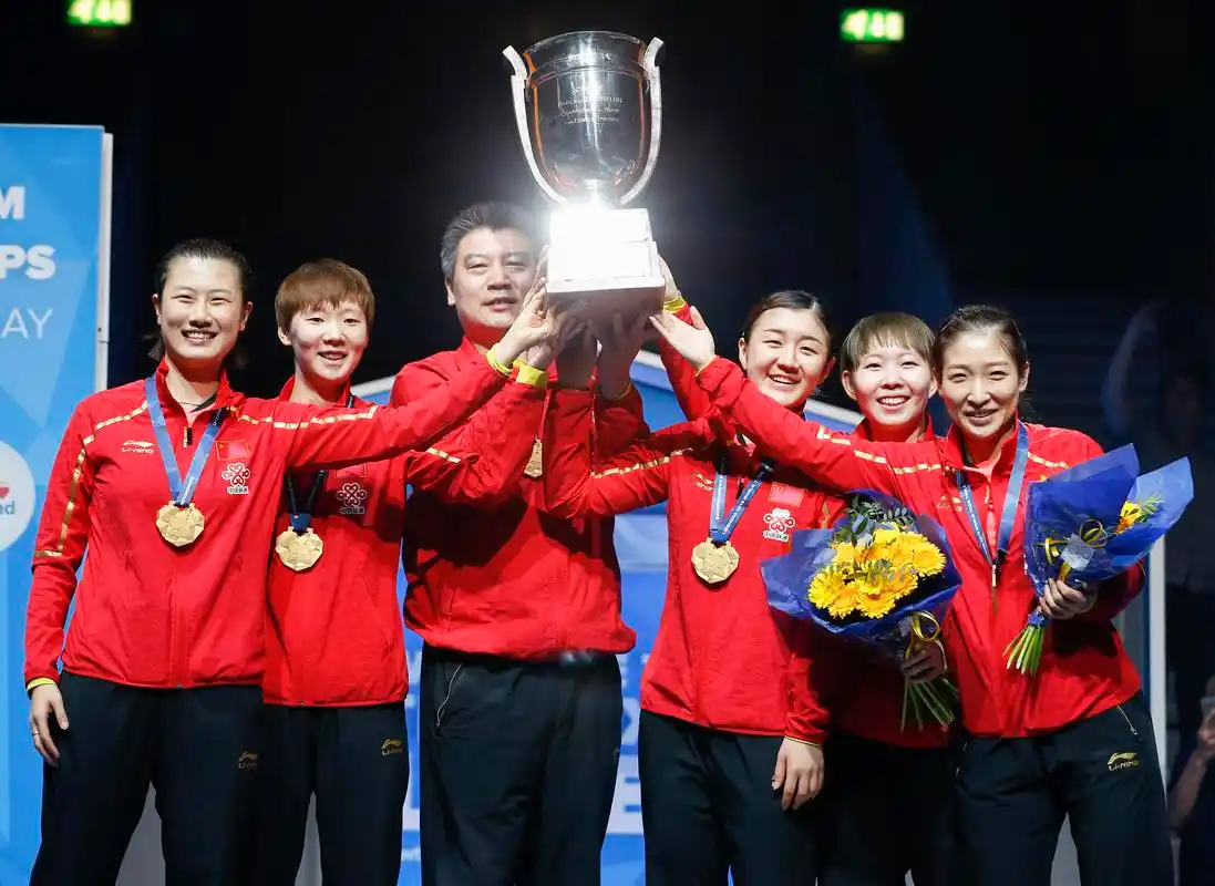 乒乓球——中国队夺得世乒赛女团冠军(6)