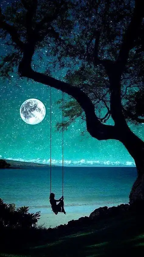 手机壁纸高清丨风景街道夜景丨扎心情感短句