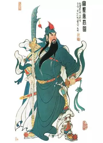 武财神关羽复仇,惩恶,惩恶兼扬善,最后到赐财其功能相变化为而最后