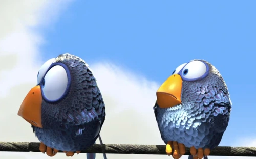 皮克斯动画短片:【鸟.鸟.鸟】