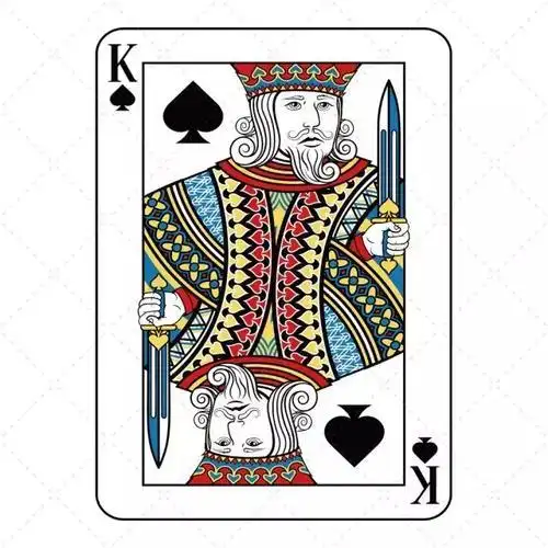 扑克牌jqk简笔画