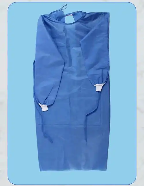 亿凌 瑞科一次性手术衣长袖无纺布隔离服男女医生专用防水独立包装