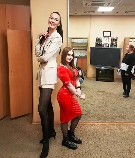 她们都说自己是世界上腿最长的人