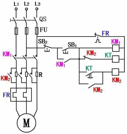 电动机串电阻降压启动