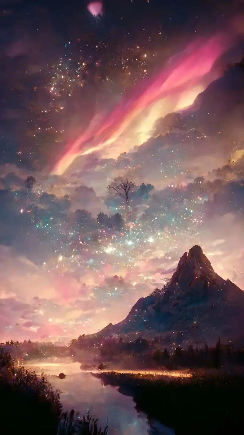 行云过尽星河烂.炉烟未断蛛丝满.#壁纸 #古风 #粉色 - 抖音