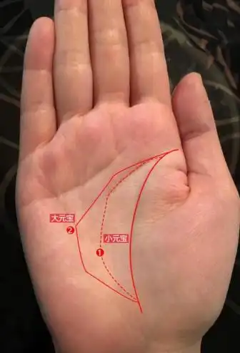 财运好的男人手相 手心有元宝纹_达一风水网