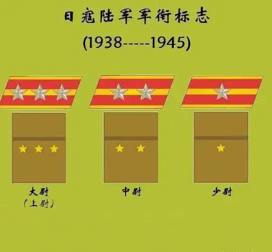 二战时日军军衔标志和部队编制是什么样的