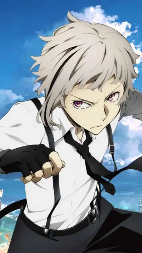 文豪野犬动漫帅气男主角中岛敦nakajima atsushi手机壁纸图片集(9)