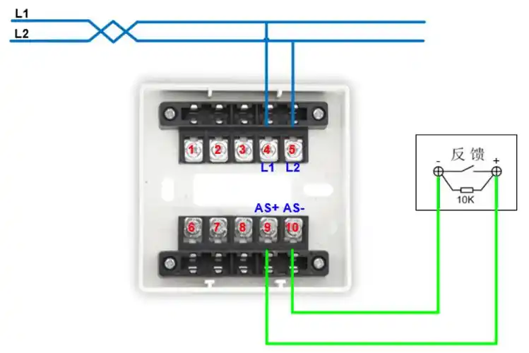 青鸟消防火灾自动报警系统常用产品接线图