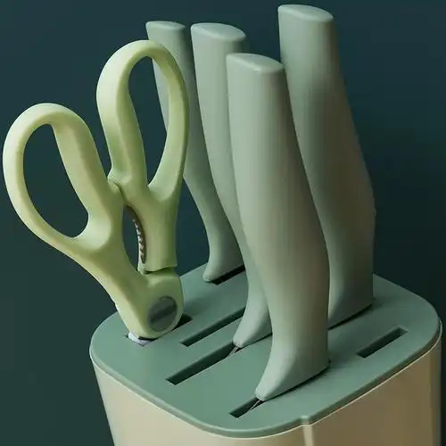 菜刀刀架可人置物架厨房用品家用简易刀座剪刀刀具刀架