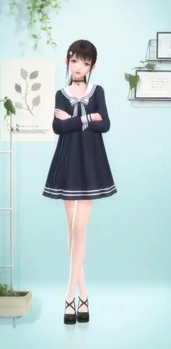 泥塑预警当摇摇们变身闪耀暖暖一更新校服版全员