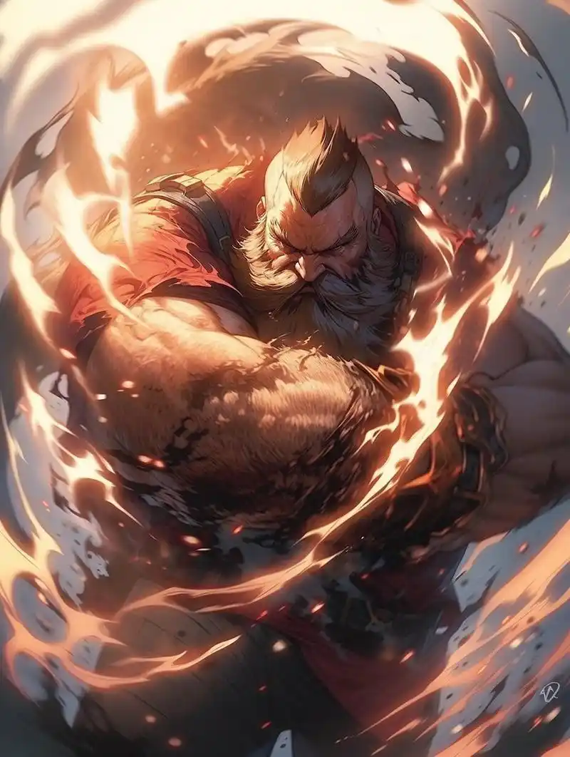 街霸 手机壁纸 ai绘画