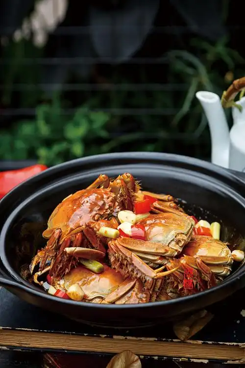 海鲜美食大餐食品宣传海报