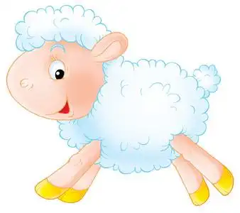 简单小羊羔画图片