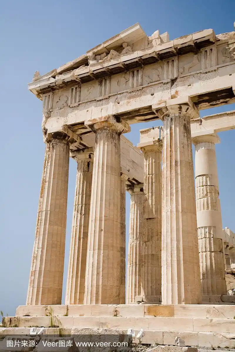 帕台农神庙的柱子